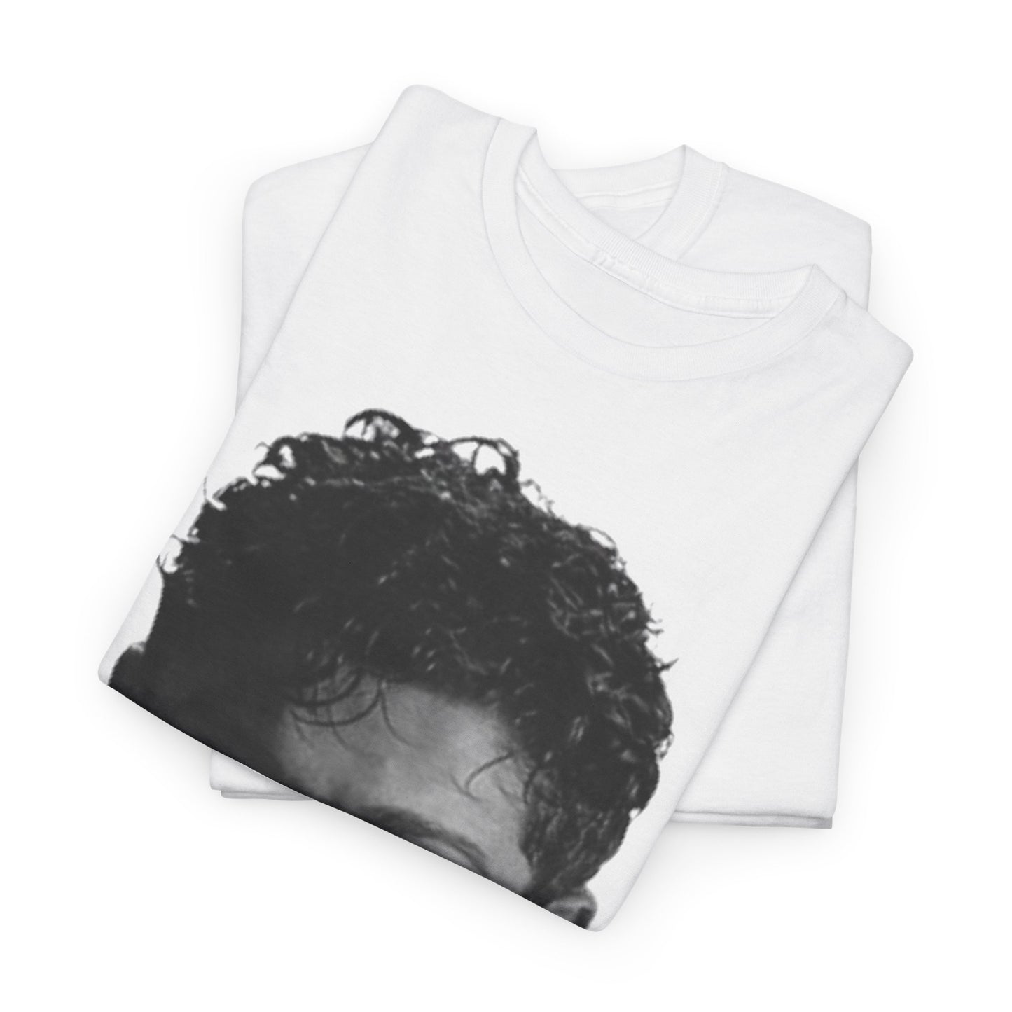 YOUNG CRISTIANO FACE COTTON TEE